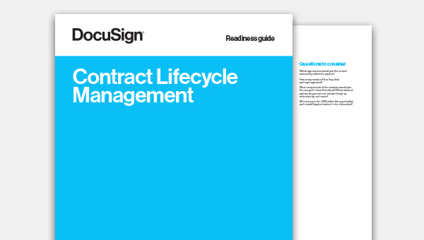 Download the Contract Lifecycle Management Readiness Guide