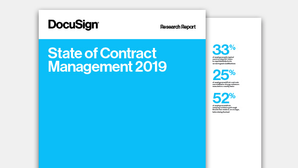 Download the 2019 State of Contract Management report